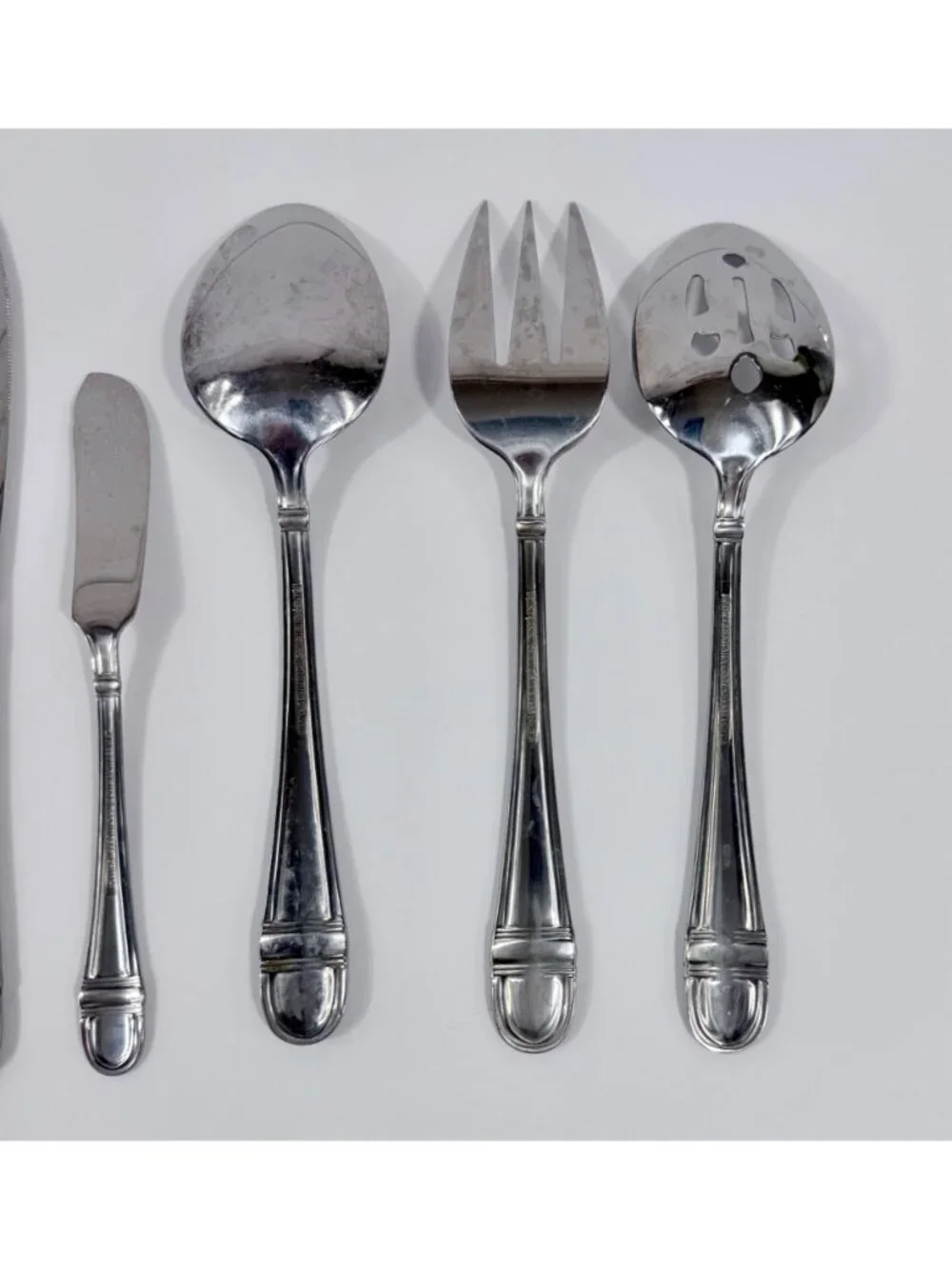 International Silver INS669 Pattern Set Of 8 Stainless Steel Replacement Flatwar